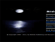 Tablet Screenshot of midnitepublishing.com